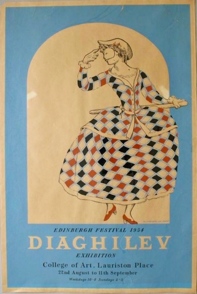 Photo of 
Poster Announcing Diaghilev Exhibit